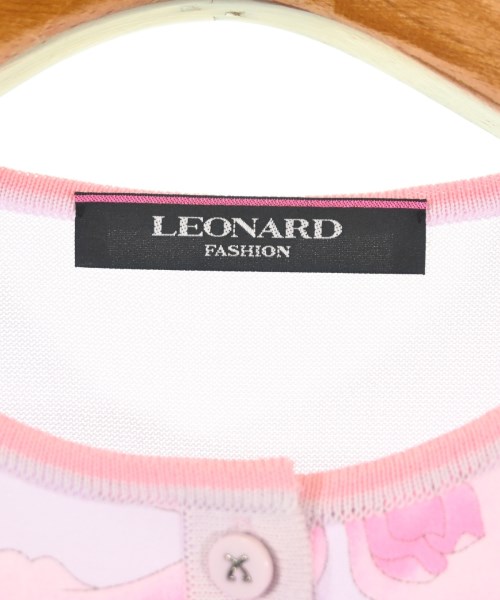 LEONARD FASHION（レオナール　ファッション）カーディガン ピンク サイズ:38(S位) レディース/2200694813063