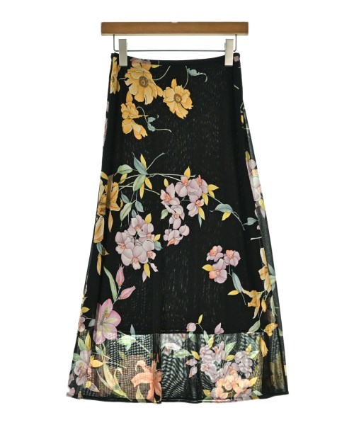 LEONARD FASHION（レオナール　ファッション）ロング・マキシ丈スカート 黒 サイズ:67(M位) レディース/2200699243032