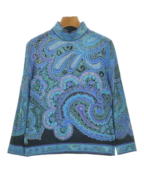 LEONARD FASHION(レオナール　ファッション)Tシャツ・カットソー 青 サイズ:L/2200659221025