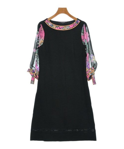 LEONARD FASHION(レオナール　ファッション)ワンピース 黒 サイズ:36(XS位)/2200637169196
