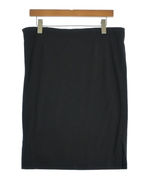 LEONARD FASHION（レオナール　ファッション）ひざ丈スカート 黒 サイズ:42(M位) レディース/2200649003051