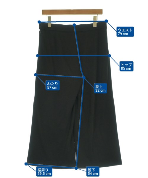 LEONARD FASHION（レオナール　ファッション）スラックス 黒 サイズ:44(L位) レディース/2200649003068