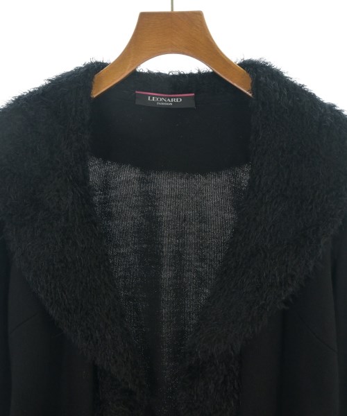 LEONARD FASHION（レオナール　ファッション）カーディガン 黒 サイズ:36(XS位) レディース/2200703810021
