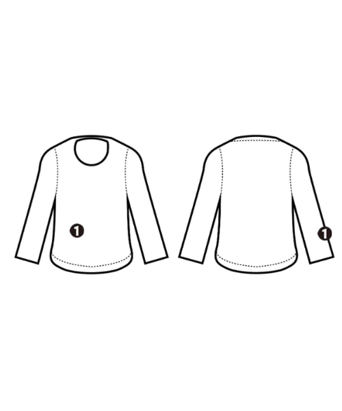 LEONARD FASHION（レオナール　ファッション）Tシャツ・カットソー 黒 サイズ:L レディース/2200703810052
