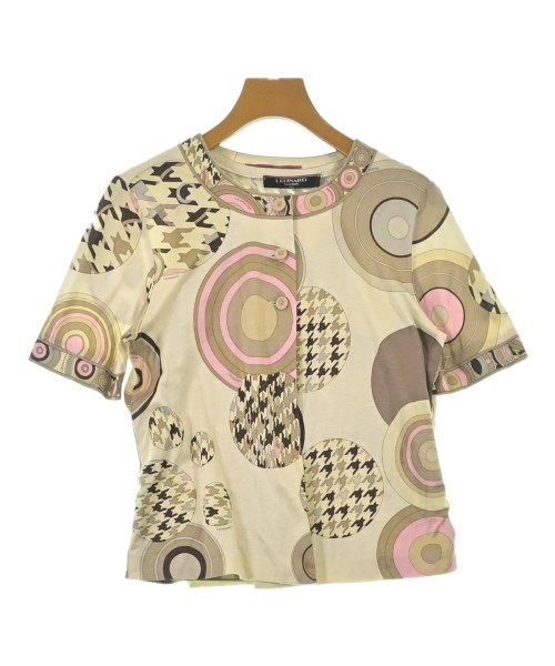 LEONARD FASHION(レオナール　ファッション)Tシャツ・カットソー ベージュ サイズ:M/M/2200668605168
