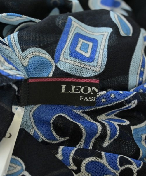 LEONARD FASHION（レオナール　ファッション）シャツワンピース 青 サイズ:36(XS位) レディース/2200731436026