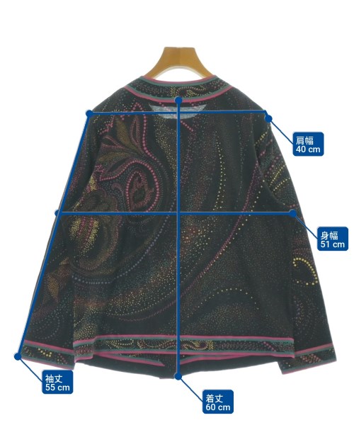 LEONARD FASHION（レオナール　ファッション）カーディガン 黒 サイズ:LL レディース/2200732312046