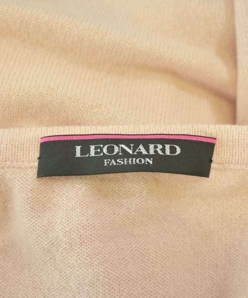 LEONARD FASHION（レオナール　ファッション）カーディガン ピンク サイズ:36(S位) レディース/2200720611038