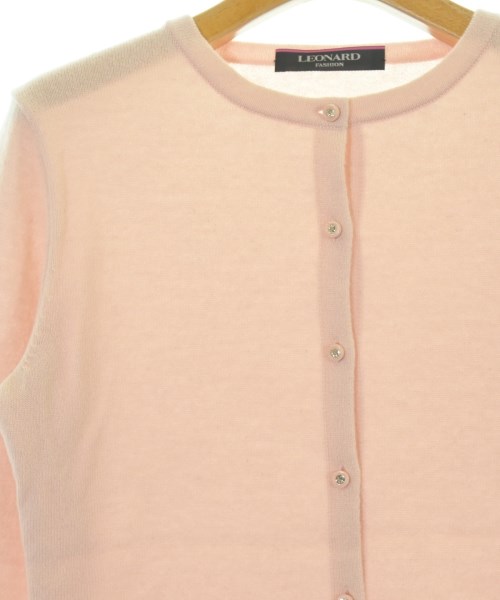 LEONARD FASHION（レオナール　ファッション）カーディガン ピンク サイズ:36(S位) レディース/2200720611038