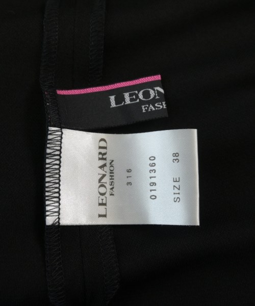 LEONARD FASHION（レオナール　ファッション）カーディガン 黒 サイズ:38(S位) レディース/2200721666181