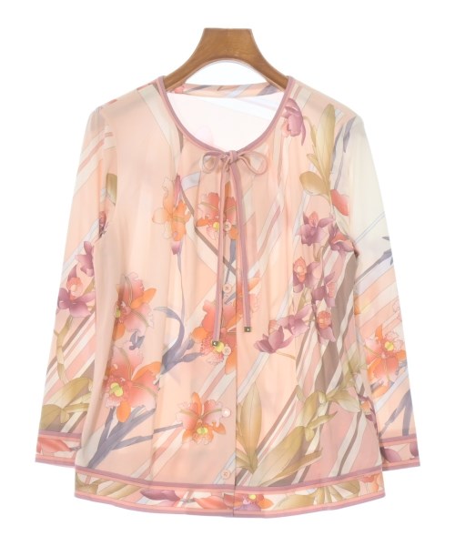 LEONARD FASHION(レオナール　ファッション)Tシャツ・カットソー ピンク サイズ:38(S位)/2200677420189
