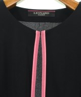 LEONARD FASHION（レオナール　ファッション）ノーカラージャケット 黒 サイズ:40(M位) レディース/2200675474054