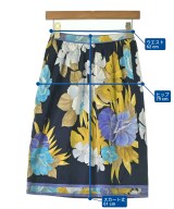 LEONARD FASHION（レオナール　ファッション）ひざ丈スカート 紺 サイズ:-(XS位) レディース/2200691919058