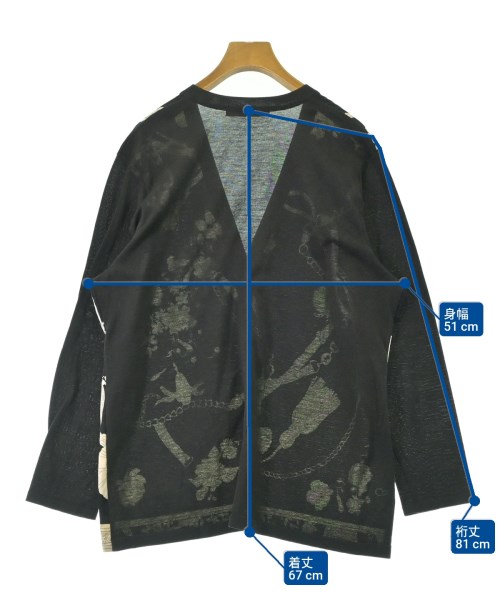 LEONARD FASHION（レオナール　ファッション）カーディガン 黒 サイズ:L レディース/2200692145036