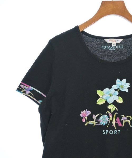 LEONARD SPORT（レオナール　スポーツ）Tシャツ・カットソー 黒 サイズ:42(M位) レディース/2200612480063