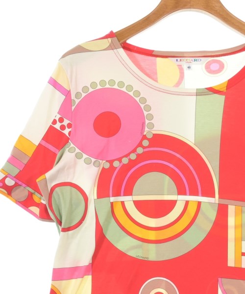 LEONARD SPORT（レオナール　スポーツ）Tシャツ・カットソー 赤 サイズ:40(M位) レディース/2200617740063