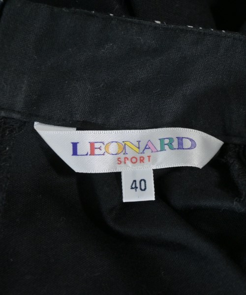 LEONARD SPORT（レオナール　スポーツ）Tシャツ・カットソー 黒 サイズ:40(M位) レディース/2200662609315