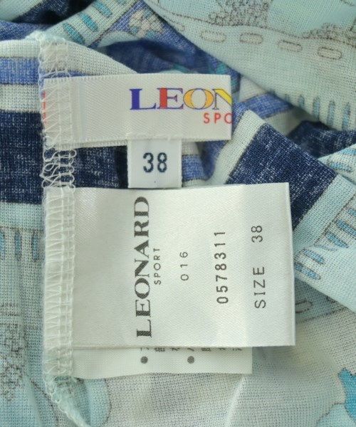 LEONARD SPORT（レオナール　スポーツ）Tシャツ・カットソー 青 サイズ:38(S位) レディース/2200728256101