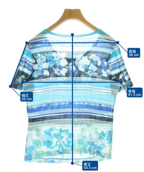 LEONARD SPORT（レオナール　スポーツ）Tシャツ・カットソー 青 サイズ:38(S位) レディース/2200728256101
