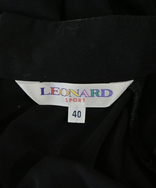 LEONARD SPORT（レオナール　スポーツ）Tシャツ・カットソー 黒 サイズ:40(M位) レディース/2200723569107