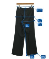 Max Mara STUDIO（マックスマーラ　ストゥーディオ）スラックス 黒 サイズ:34(XXS位) レディース/2200620836043