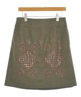 Max Mara STUDIO（マックスマーラ　ストゥーディオ）ひざ丈スカート カーキ サイズ:-(L位) レディース/2200640112035