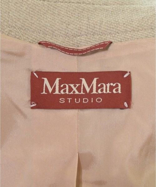 Max Mara STUDIO（マックスマーラ　ストゥーディオ）テーラードジャケット ベージュ サイズ:44(L位) レディース/2200641697012