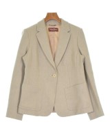 Max Mara STUDIO（マックスマーラ　ストゥーディオ）テーラードジャケット ベージュ サイズ:44(L位) レディース/2200641697012