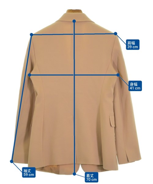 Max Mara STUDIO（マックスマーラ　ストゥーディオ）テーラードジャケット ピンク サイズ:40(M位) レディース/2200633970017