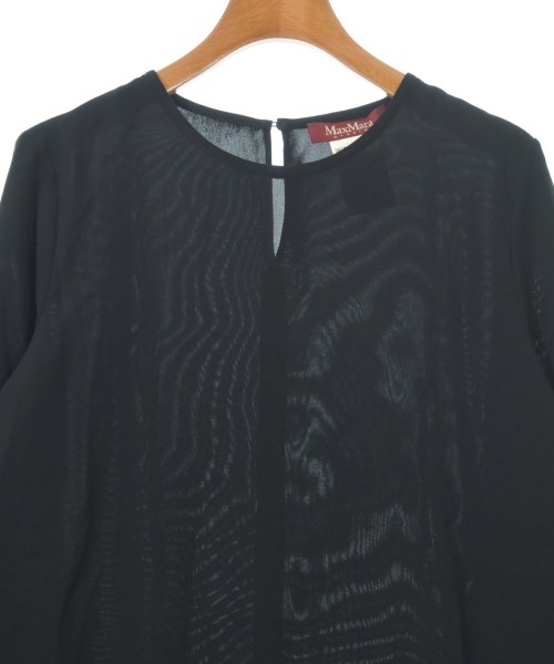 Max Mara STUDIO（マックスマーラ　ストゥーディオ）ブラウス 黒 サイズ:40(M位) レディース/2200611644060