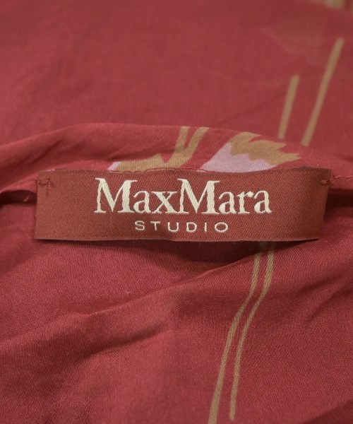 Max Mara STUDIO（マックスマーラ　ストゥーディオ）ブラウス 赤 サイズ:44(L位) レディース/2200667207110