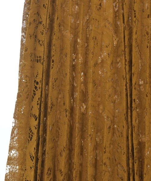 Max Mara STUDIO（マックスマーラ　ストゥーディオ）ロング・マキシ丈スカート 茶 サイズ:44(L位) レディース/2200663422050