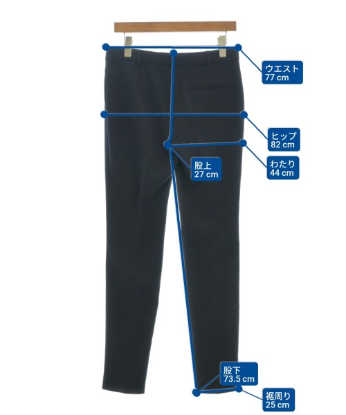 Max Mara STUDIO（マックスマーラ　ストゥーディオ）スラックス 紺 サイズ:40(M位) レディース/2200676839074