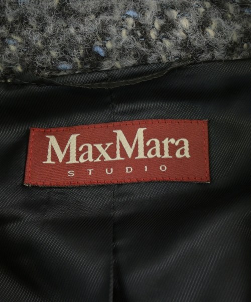 Max Mara STUDIO（マックスマーラ　ストゥーディオ）ピーコート グレー サイズ:42(M位) レディース/2200674596054