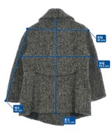 Max Mara STUDIO（マックスマーラ　ストゥーディオ）ピーコート グレー サイズ:42(M位) レディース/2200674596054