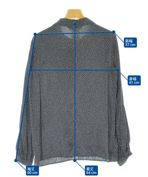 Max Mara STUDIO（マックスマーラ　ストゥーディオ）ブラウス 黒 サイズ:F レディース/2200676776133