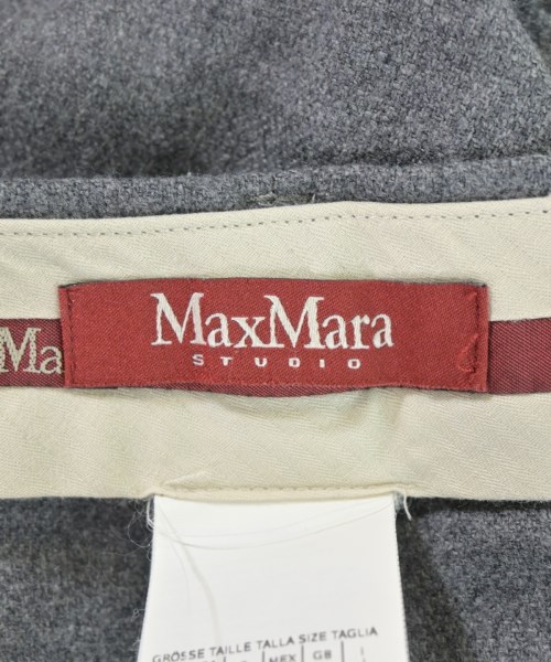 Max Mara STUDIO（マックスマーラ　ストゥーディオ）スラックス グレー サイズ:42(M位) レディース/2200678260043