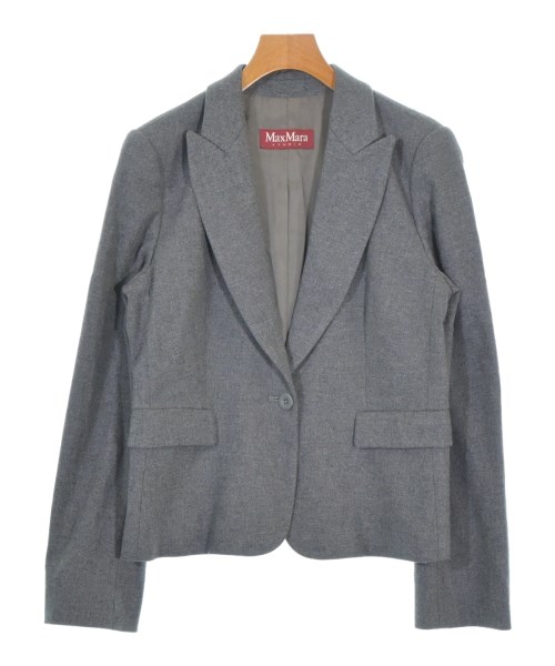 Max Mara STUDIO(マックスマーラ　ストゥーディオ)テーラードジャケット グレー サイズ:42(M位)/2200678260050