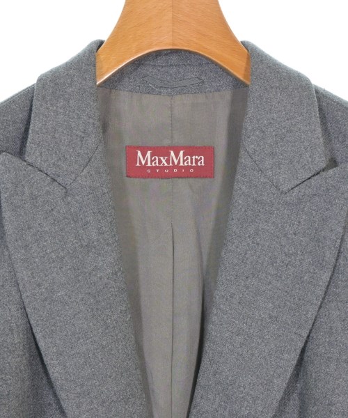 Max Mara STUDIO（マックスマーラ　ストゥーディオ）テーラードジャケット グレー サイズ:42(M位) レディース/2200678260050