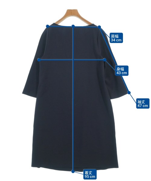 Max Mara STUDIO（マックスマーラ　ストゥーディオ）ワンピース 紺 サイズ:42(M位) レディース/2200681444119