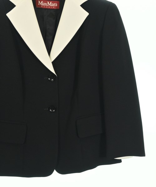 Max Mara STUDIO（マックスマーラ　ストゥーディオ）テーラードジャケット 黒 サイズ:44(L位) レディース/2200693669036