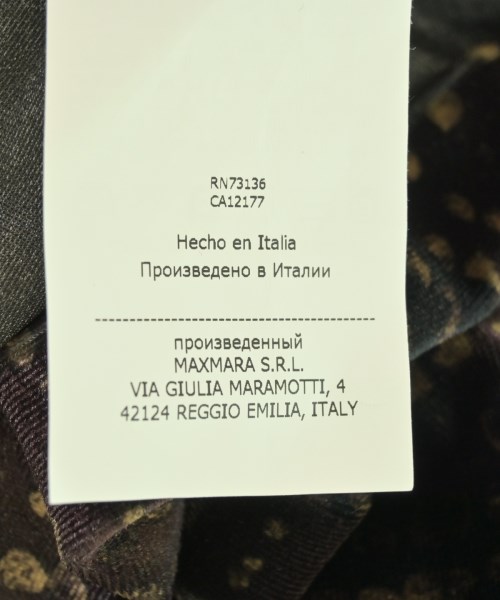 Max Mara STUDIO（マックスマーラ　ストゥーディオ）ワンピース 茶 サイズ:M レディース/2200699599146