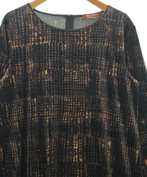 Max Mara STUDIO（マックスマーラ　ストゥーディオ）ワンピース 茶 サイズ:M レディース/2200699599146
