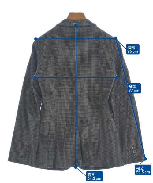 Max Mara STUDIO（マックスマーラ　ストゥーディオ）カジュアルジャケット 紺 サイズ:36(XS位) レディース/2200655728054