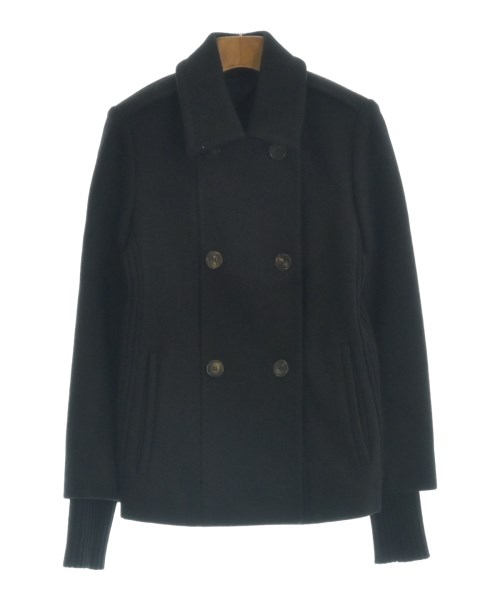 Max Mara STUDIO(マックスマーラ　ストゥーディオ)ピーコート 黒 サイズ:38(S位)/2200648618089