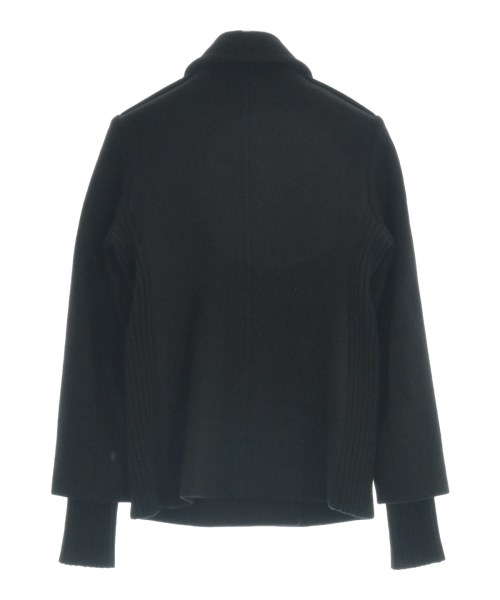 Max Mara STUDIO（マックスマーラ　ストゥーディオ）ピーコート 黒 サイズ:38(S位) レディース/2200648618089