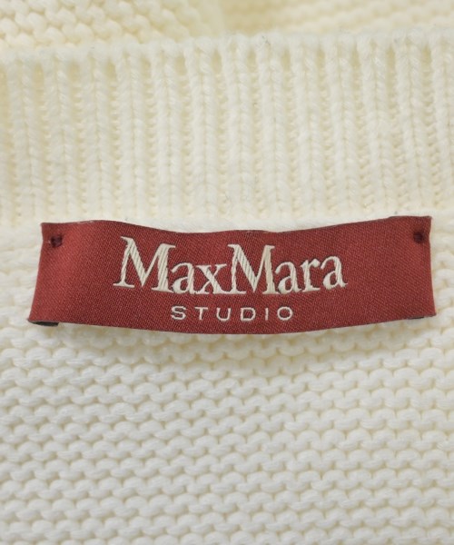 Max Mara STUDIO（マックスマーラ　ストゥーディオ）ニット・セーター 白 サイズ:S レディース/2200653289021