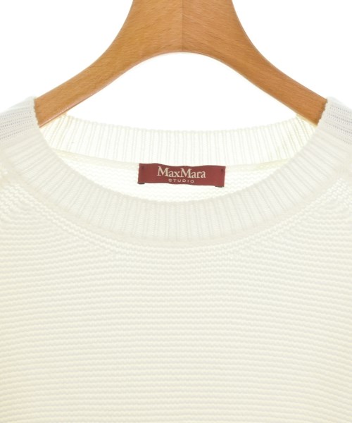 Max Mara STUDIO（マックスマーラ　ストゥーディオ）ニット・セーター 白 サイズ:S レディース/2200653289021