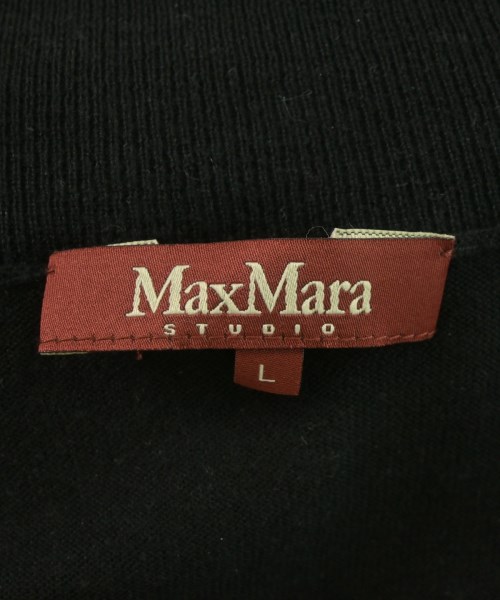 Max Mara STUDIO（マックスマーラ　ストゥーディオ）カーディガン 黒 サイズ:L レディース/2200655720140