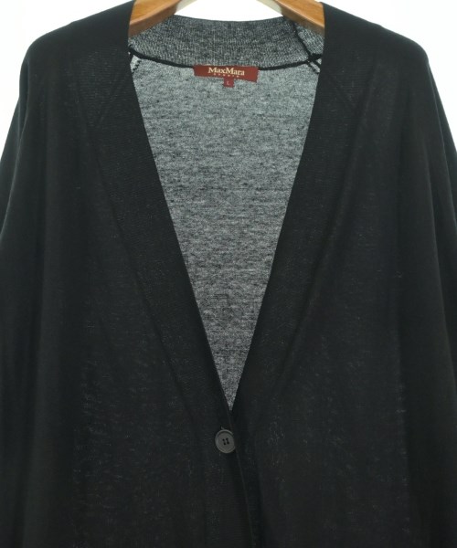 Max Mara STUDIO（マックスマーラ　ストゥーディオ）カーディガン 黒 サイズ:L レディース/2200655720140